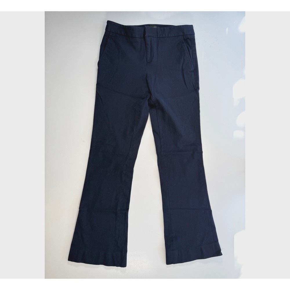 BANANA REPUBLIC OLX Bi-Stretch Flare Pant Womens 0‎ (28x28.5) Blue Stretch